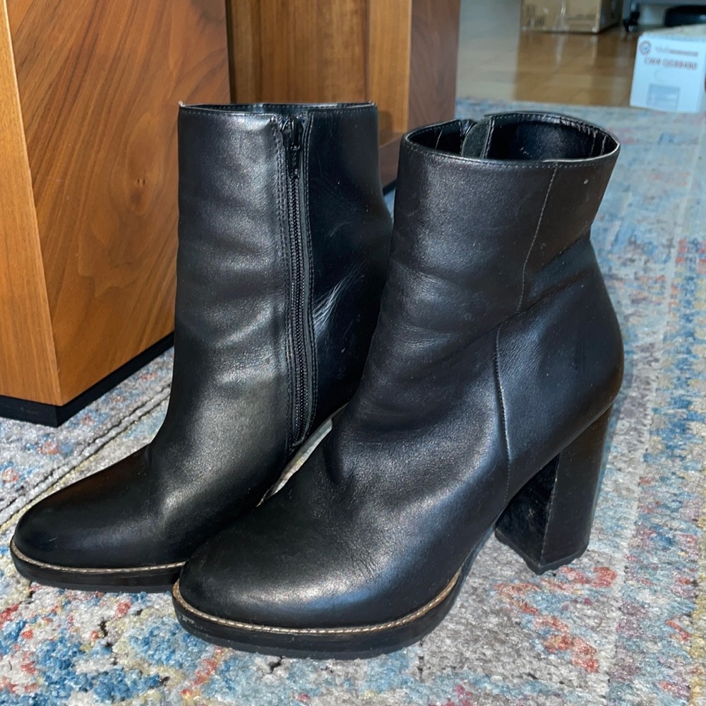 Black booties
